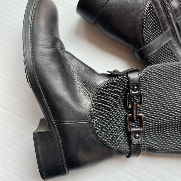 Aquatalia black waterproof boots. - Picture 3 of 4